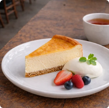 ベイクドチーズケーキ